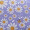 42Pcs Vintage Floral Precut Fabric Squares 10x10(Yellow Purple)